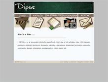 Tablet Screenshot of diposbb.sk